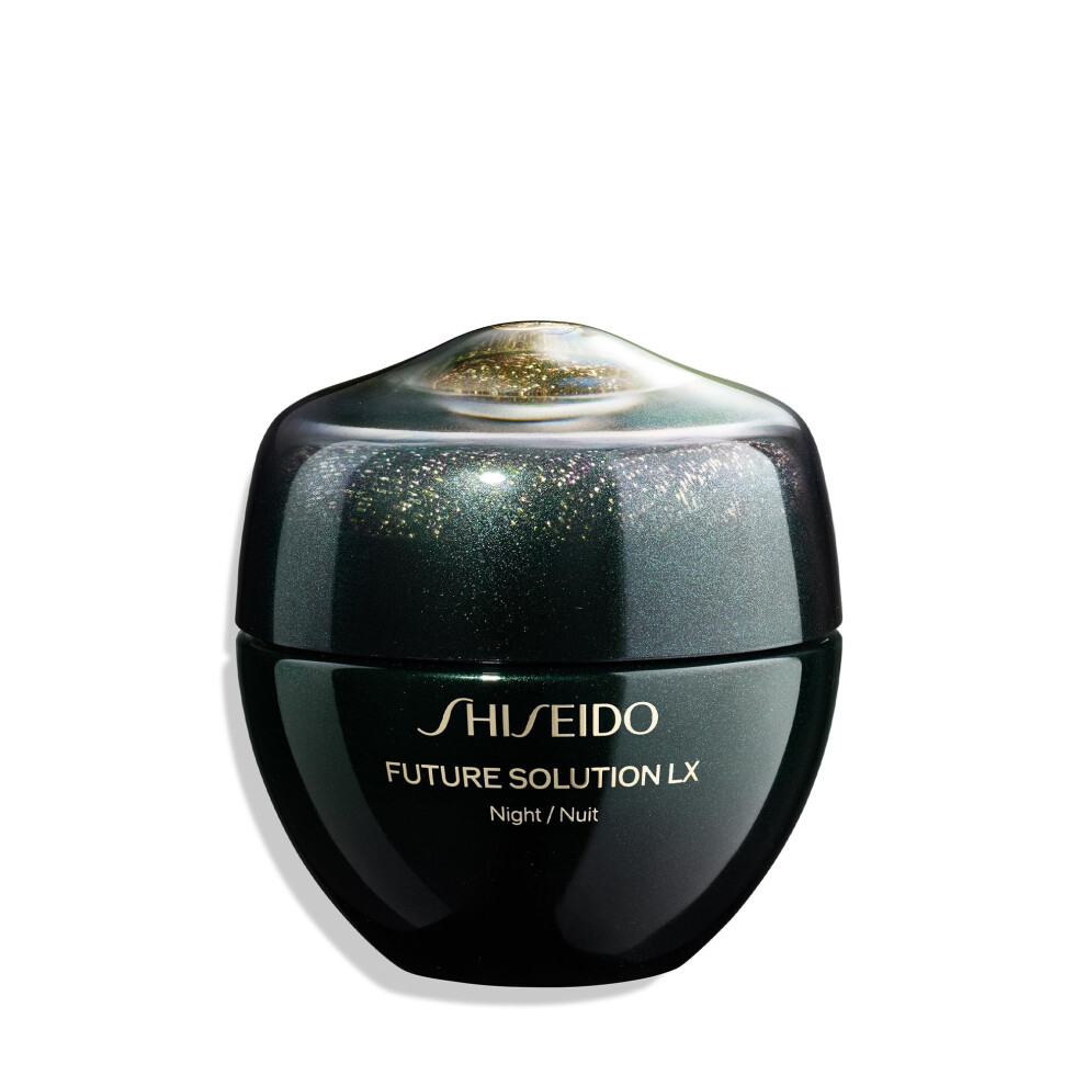 Shiseido Future Solution LX Total Regenerating Cream - 50 mL - Anti-Aging Night Moisturizer - Visibly Firms  Plumps  and Smooths - Non-Comedogenic