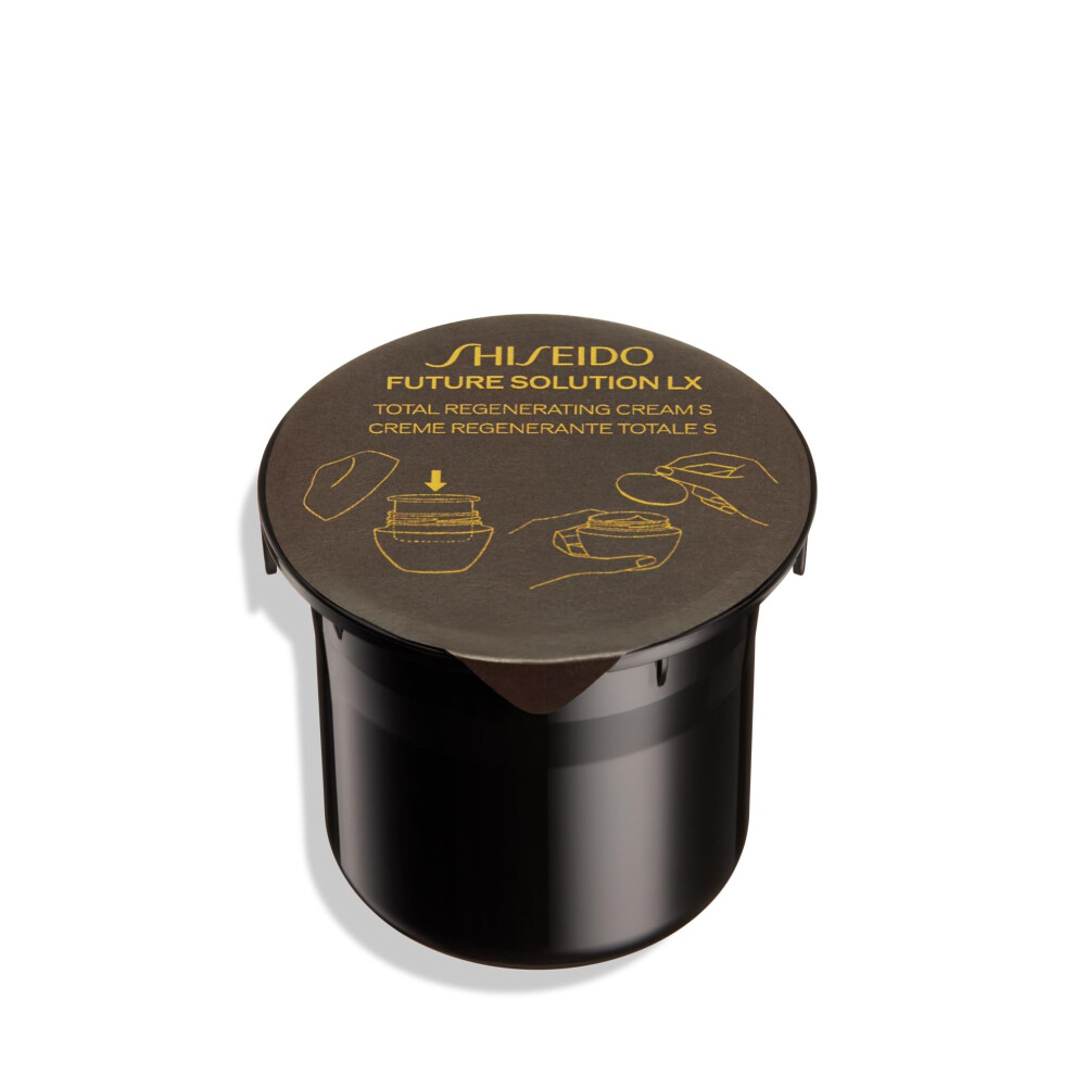 Shiseido Future Solution LX Total Regenerating Cream Refill - 50 mL - Anti-Aging Night Moisturizer - Visibly Firms  Plumps  and Smooths - Non-Comedoge