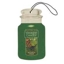 Yankee Candle Paper Car Jar Balsam & Cedar (Pack of 6)