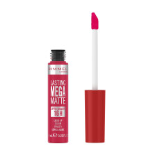 Rimmel London Lasting Mega Matte Liquid Lipstick, Långvarig, Vegansk Formel - 910 - Fuchsia Flush, 0.25oz