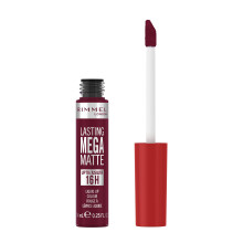 Rimmel London Lasting Mega Matte Liquid Lipstick, Långvarig, Vegan Formel - 810 - Plum this Show, 0.25oz