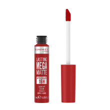 Rimmel London Lasting Mega Matte Fl   ssiglippenstift, langanhaltend, feuchtigkeitsspendend, vegane Formel     500     Fire Starter, 0,25 oz