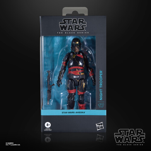 Star Wars STAR WARS The Black Series Night Trooper Ahsoka Premium Boneco de ao colecionvel de 6 polegadas 1
