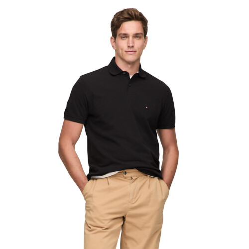 Tommy Hilfiger Polo a Maniche Corte Classico Tommy Hilfiger Nero 1985