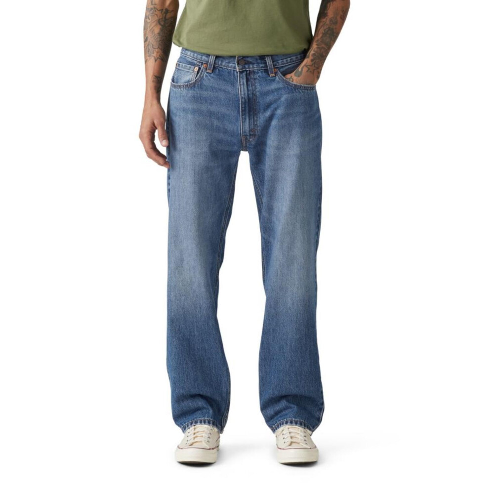 Levi's Men's 555 Relaxed Straight Fit Jean (New) Daily Ritual