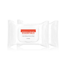 Rodan Fields Essentials Instant Makeup Remover Wipes | 2 pakke | Blid rensende ansigt aftørrer for følsom hud | Fjerner makeup | Engangsbehandli