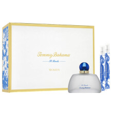 Tommy Bahama St. Barts Set de regalo de perfume de 3 piezas para mujer, incluye eau de parfum de 3,4 onzas lνquidas + dos mini aerosoles de viaje