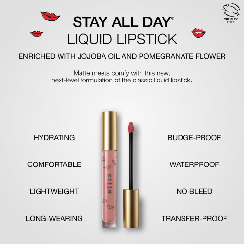 stila Stay All Day Liquid Lipstick | Petal 1