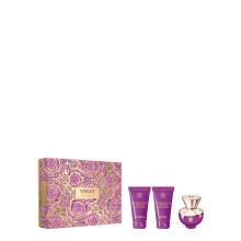 Versace Dylan Purple for Women - 3 Pc Gift Set 1.7oz EDP Spray 1.7oz Perfumed Bath and Shower Gel 1.7oz Perfumed Body Lotion