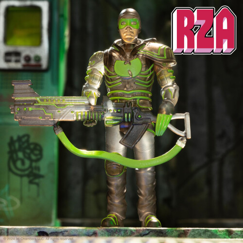 Super7 RZA Reaction Figures Wave 04 - Bobby Digital (Transparente) 2