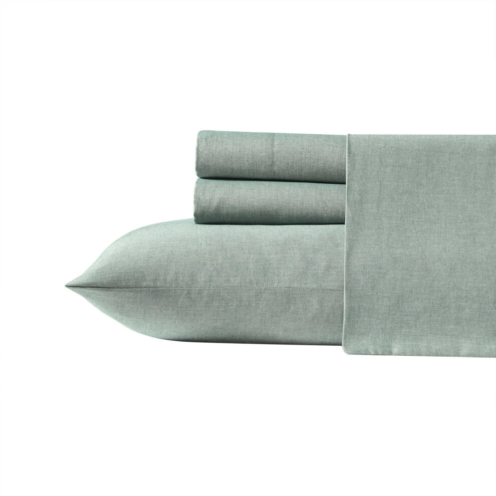 Tommy Bahama - Parure de lit Queen Size en serg    avec taies d'oreiller assorties et poches profondes, infroissable, certifi   e Oeko-Tex (Paradise