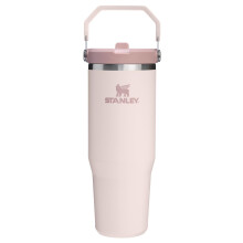 Stanley IceFlow 2.0 Flip Straw Trinkbecher mit Henkel, 30 oz | Drehdeckel und hochklappbarer Strohhalm | Auslaufsichere Wasserflasche | Isolierte