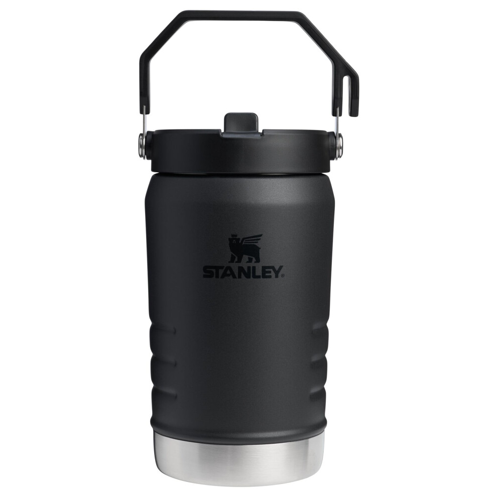 Stanley IceFlow 2.0 Flip Straw Jug with Handle 40 oz | Twist On Lid and Flip Up Straw | Leakproof for Travel and Sports | Insulated Stainless Steel |