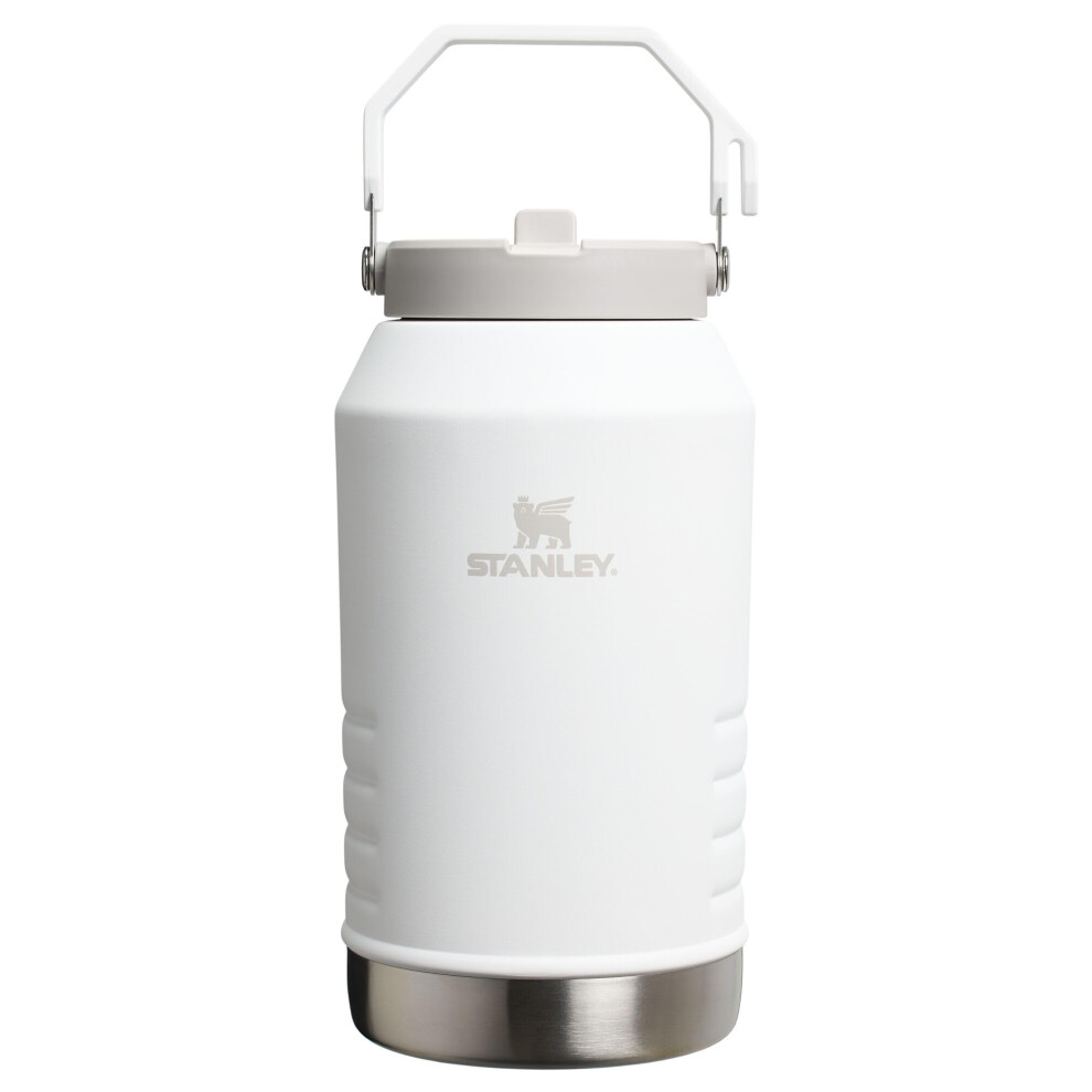 Stanley IceFlow 2.0 Flip Straw Jug with Handle 96 oz | Twist On Lid and Flip Up Straw | Leakproof for Travel and Sports | Insulated Stainless Steel |
