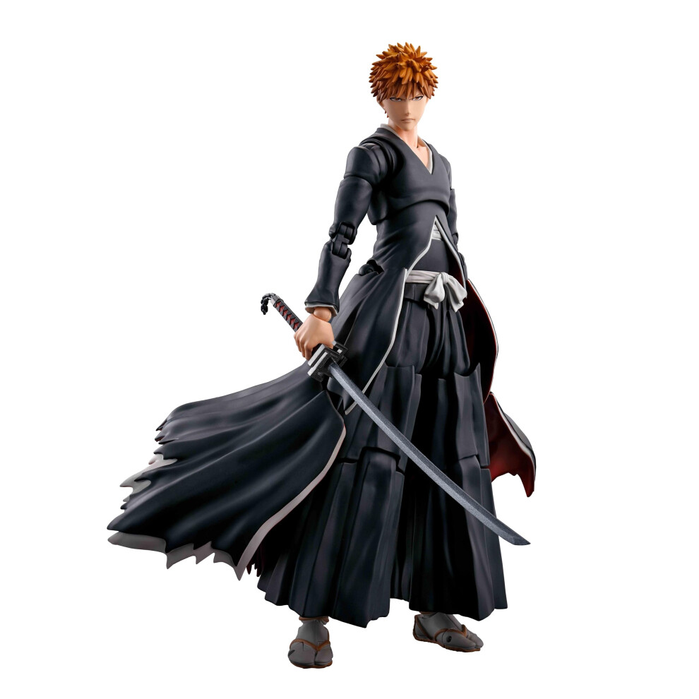 Tamashii Nations - Bleach - Ichigo Kurosaki -Getsugatensho- S.h.figuarts Action Figure