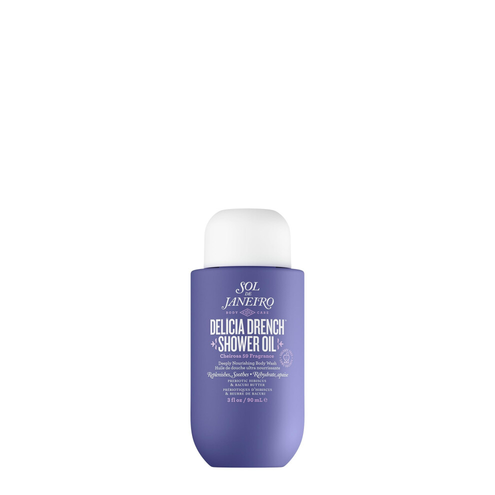 SOL DE JANEIRO Delicia Drench Shower Oil Travel Size 3 fl oz