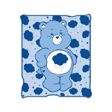 Silver Buffalo Care Bears Grumpy Bear 45"""" x 60"""" Fleece Throw Soft and Cozy Blanket 185 GSM