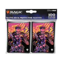 Ultra PRO - Aetherdrift Far Fortune End Boss 100ct Deck Protector Sleeves for Magic: The Gathering Sports Cards MTG D&D-kort Storlek fr att pass