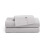 Tommy Hilfiger Tommy Hilfiger - Conjunto de lenis de algodo percal com fronha combinando Crisp & Cool Solid Home Essentials (Grey Twin) 1