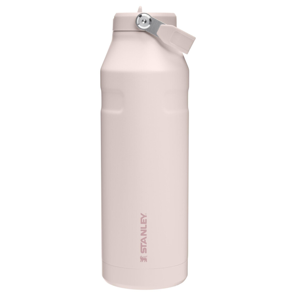 Stanley IceFlow Flip Straw 2.0 Water Bottle 50 oz | Built-In Straw with Larger Opening | Lightweight and Leak Resistant | Insulated Stainless Steel |