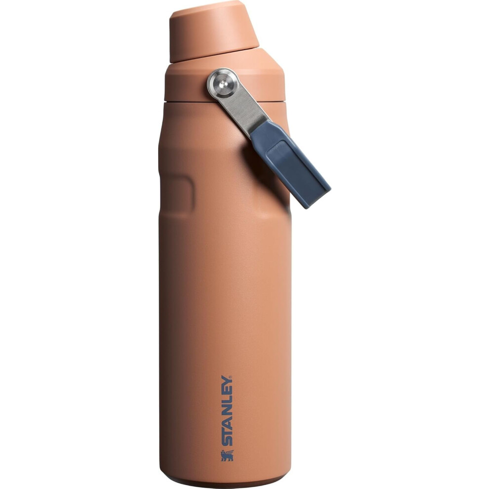 Stanley IceFlow Fast Flow Water Bottle 24 oz | Angled Spout Lid | Lightweight and Leakproof for Travel and Sports | Insulated Stainless Steel | BPA-Fr