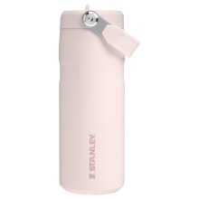 Stanley IceFlow Flip Straw 2.0 Water Bottle 16 oz | Built-In Straw with Larger Opening | Lightweight and Leak Resistant | Insulated Stainless Steel |