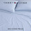 Tommy Hilfiger Tommy Hilfiger - Conjunto de lenis de algodo percal com fronha combinando Crisp & Cool Solid Home Essentials (Blue Twin) 4