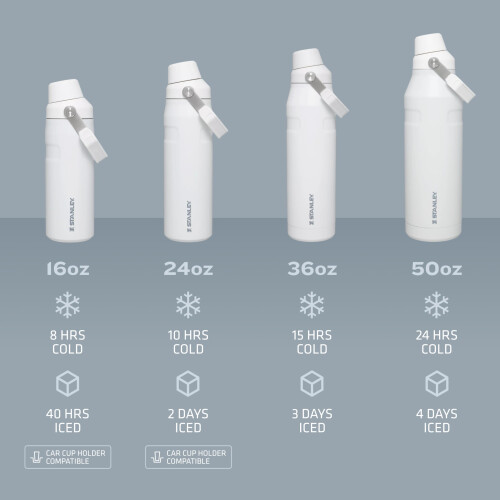 STANLEY Garrafa de Água Stanley IceFlow Fast Flow 24 oz | Tampa com Bico Angular | Leve e à Prova de Vazamentos 2