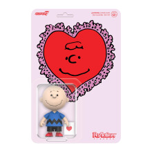 Super7 Peanuts Reaction Figures - Charlie Brown (Entrega de Dia dos Namorados)