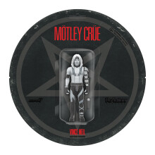 Super7 Motley Crue Figuras de Reação Wave 02 - Vince Neil (Shout at The Devil - Preto & Branco)