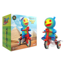 Super7 Super Cycles - Mummy Boy (Azul c/ Triciclo Vermelho) Figura de Ação