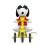 Super7 Peanuts Super Cycles - Joe Cool (R?d m/Yellow Trike) Action Figur 3