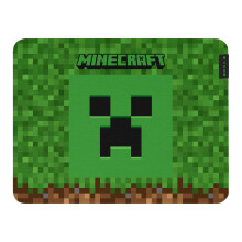 Razer Gigantus V2 Tygspelmusdyna (medium): Texturerad mikrovgsduk - tjockt hgdensitet gummiskum - icke -slipbas - Minecraft Edition