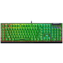 Razer BlackWidow V4 X Mechanical Gaming Keyboard: Green Switches Tactile & Clicky - 6 Macro Keys - Chroma RGB - Doubleshot ABS Keycaps - Sound Dampeni