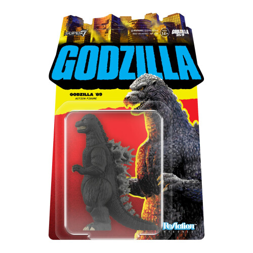 Super7 Toho Reaktionsfigurer Wave 08 - Godzilla '89 Actionfigur