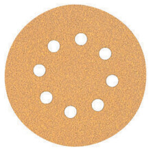 DEWALT DW4303 5-Inch 8-Hole 120-Grit Hook-and-Loop Random Orbit Sandpaper (5-Pack)