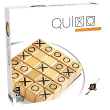 Quixo | Abstract Strategy Game for Families and Adults | Ages 8+ | 2 to 4 Players | 15 Minutes