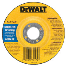 DEWALT DW8414 4-1/2"""" X 1/4"""" X 7/8"""" ruostumattomasta ter ksest valmistettu hiomalaikka