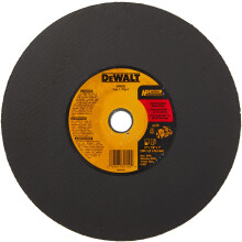 DEWALT Cutting Wheel For Metal A24N Abrasive 12-Inch x 1/8-Inch x 1-Inch (DW8022)