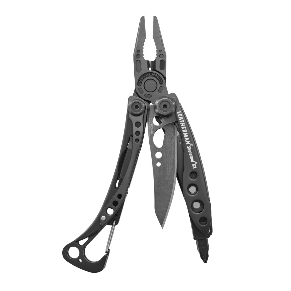 LEATHERMAN  Skeletool CX  7-in-1 Lightweight  Minimalist Multi-Tool for Everyday Carry (EDC)  Home  Garden & Outdoors  Onyx