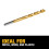 DeWalt DEWALT DW1314 7/32-Inch Titanium Nitride Speed Tip Point Drill Bit 3
