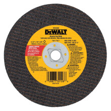 Disco abrasivo per il taglio dei metalli A24R DEWALT DW3508 da 6-1/2 pollici x 1/8 pollici x 5/8 pollici