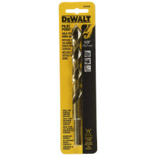 DEWALT DW1932 1/2-Inch Gold Ferrous Oxide Pilot Point Twist Drill Bit
