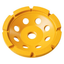 Mola a tazza diamantata Dewalt da 7 pollici a fila singola