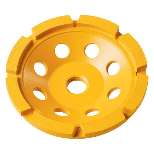 DeWalt Δίσκος λείανσης Dewalt 7 ιντσών μονής σειράς με διαμαντένιο κύπελλο