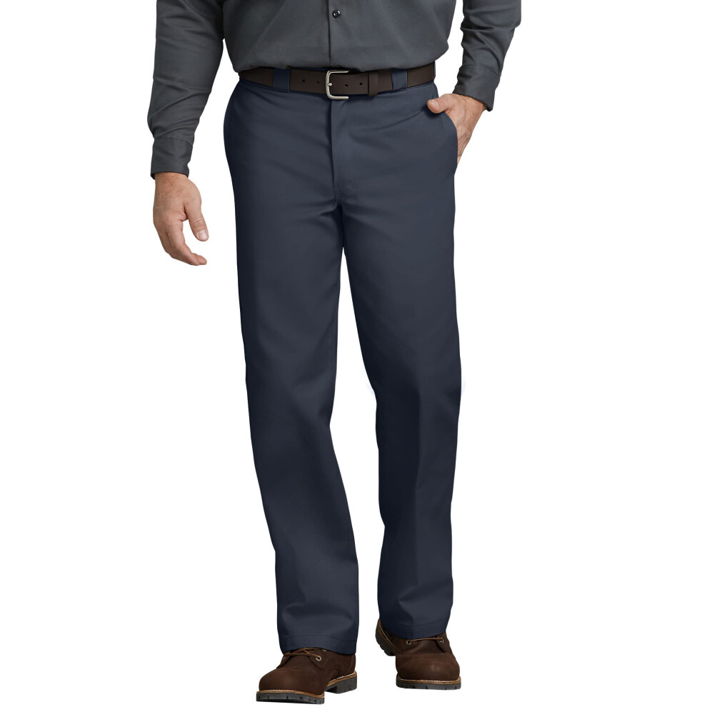 Dickies mens Big and Tall Original 874 work utility pants  Dark Navy  56W x 32L US
