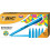 BIC BIC Brite Liner Υψηλής Λαμπρότητας, Κεφαλή Χοάνης, 12-Μονάδα Μπλε Χρωματιστών Μαρκαδόρων 1