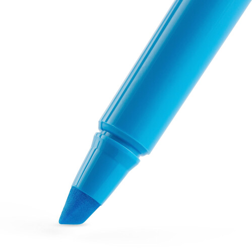 BIC BIC Brite Liner Υψηλής Λαμπρότητας, Κεφαλή Χοάνης, 12-Μονάδα Μπλε Χρωματιστών Μαρκαδόρων 1