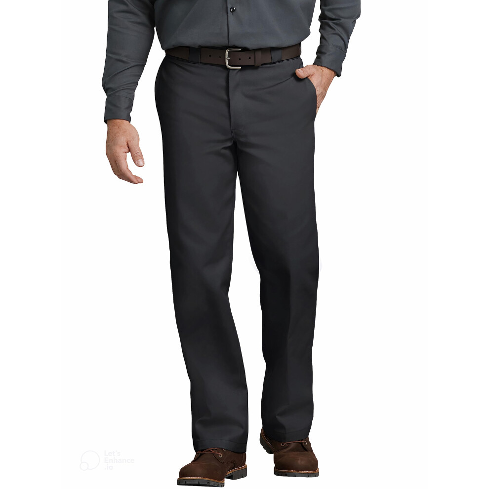 Dickies mens Big and Tall Original 874 work utility pants  Black  56W x 32L US