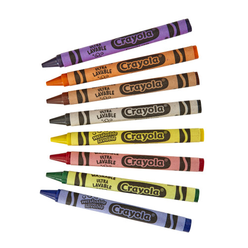 Crayola Crayola Πλενόμενοι Κραγιόν, Υλικά Σχολείου, 24 Τεμάχια 2